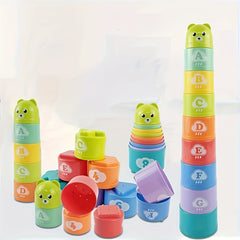Track Toy for Grasping Training and Stacking Puzzle