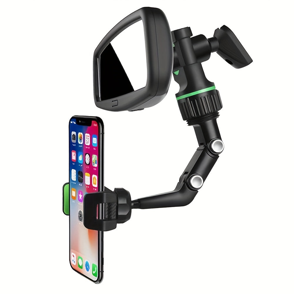 360 Rotation Car Rearview Mirror Phone Holder Mount