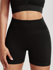 High Waist Skinny Shorts for Women