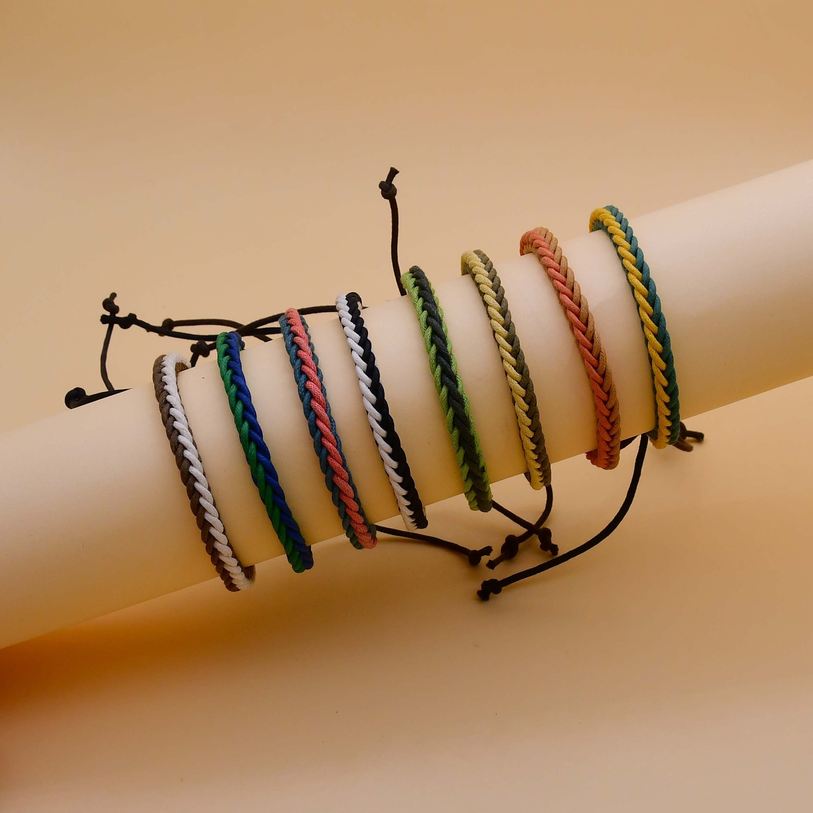 Men's Adjustable Braided Bracelet for 21st Birthday Party