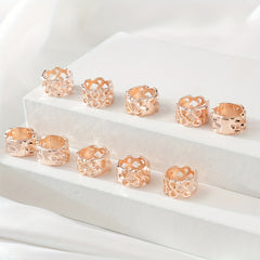 10pcs Vintage Style Hair Rings for Braiding Hair