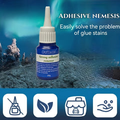 Adhesive Remover Glue Destroyer Nail Polish Solvent