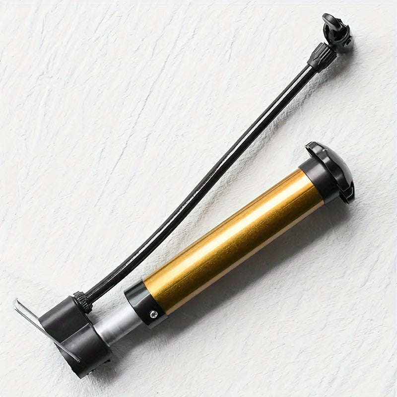 Golden Basketball Pump Household Inflatable Pump Mini Portable Pump