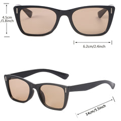 Boys Square Frame Sunglasses UV Protection