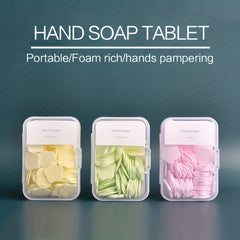 Organic Soap Paper Sheets Portable Disposable Travel Bath Slice Flake Soap