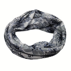 Flower Print Beanie Lightweight Skull Hat Chemo Cap Turban Hats