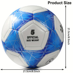 Luminous No 5 Football For Outdoor Training And Entertainment