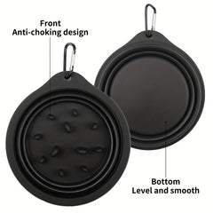 Portable Pet Folding Bowl Anti-choking Slow Feeding