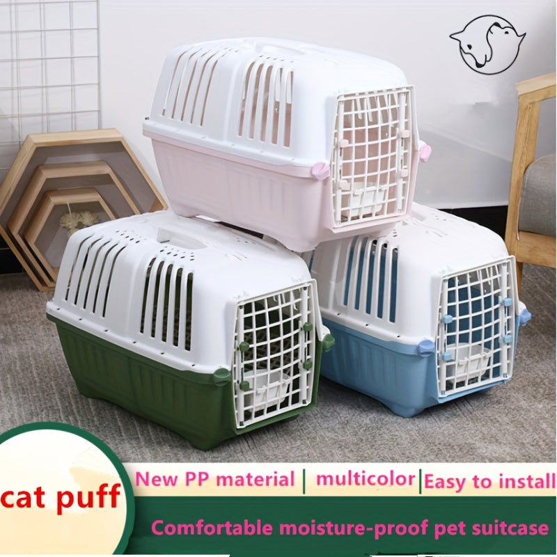 Stylish & Breathable Pet Carrier for Travel