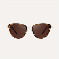 Polarized Cat Eye Sunglasses Women Tortoiseshell UV400 Retro Vintage