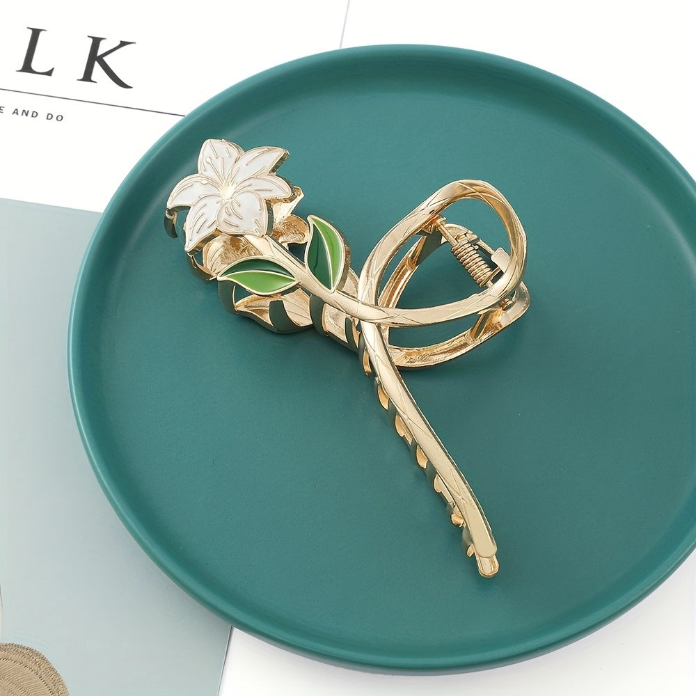 Sweet Lily Claw Clips Hair Clip Headwear Hair Accessories For Women And Girls