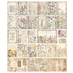 60pcs Retro European Type Writable Diary Landscaping Paper
