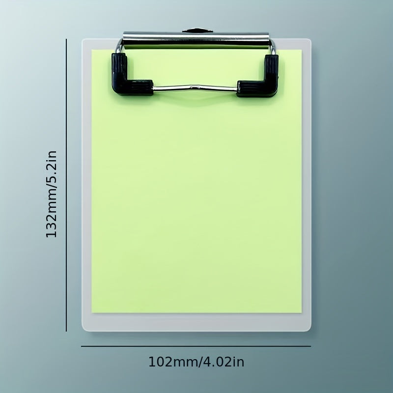 Mini Clipboard Notepad for Nurses, Students, Office Workers - 50 Pages