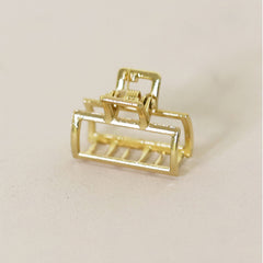 3pcs Hair Claw Golden Hair Clips Non Slip Hair Accessories