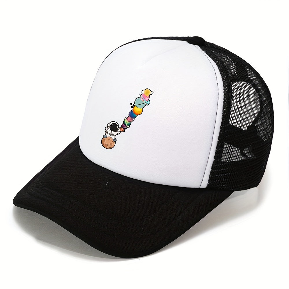 Men's Casual Baseball Cap Outdoor Sports Net Cap Driver Cap Sun Hat