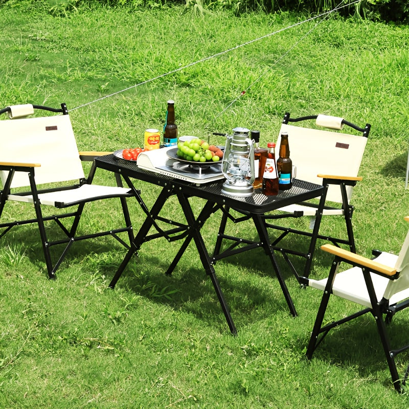 Portable Folding Table X Aluminum Alloy Table Outdoor BBQ Camping Picnic