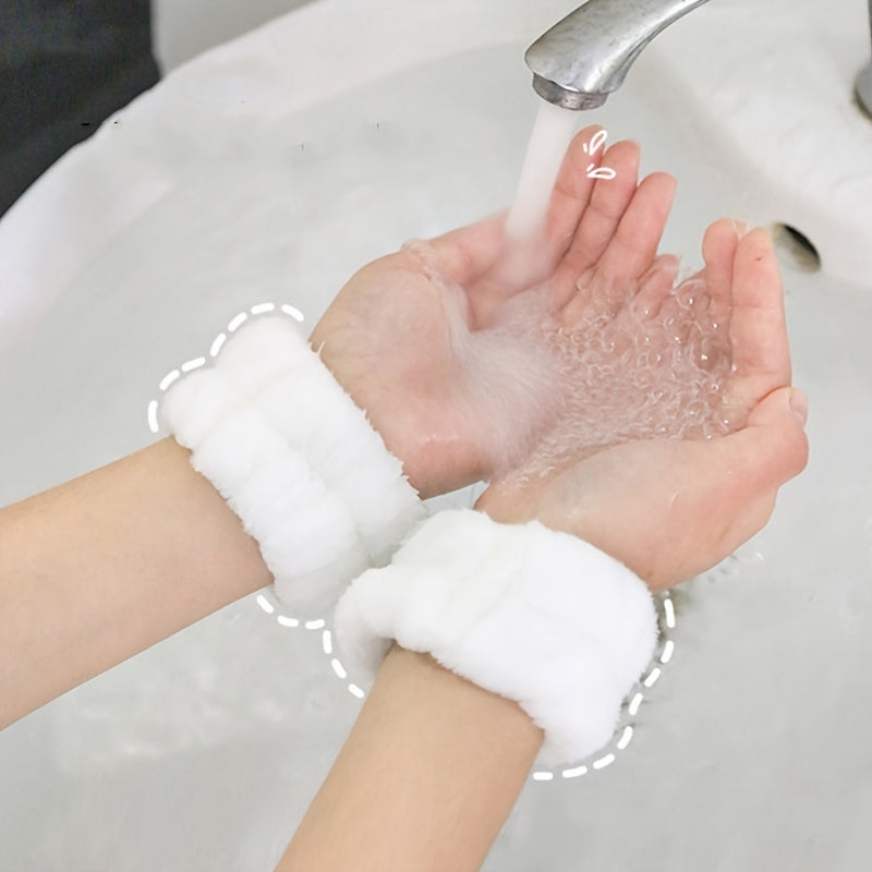 Microfiber Facial Wrist Towel Absorbent Strap for Women