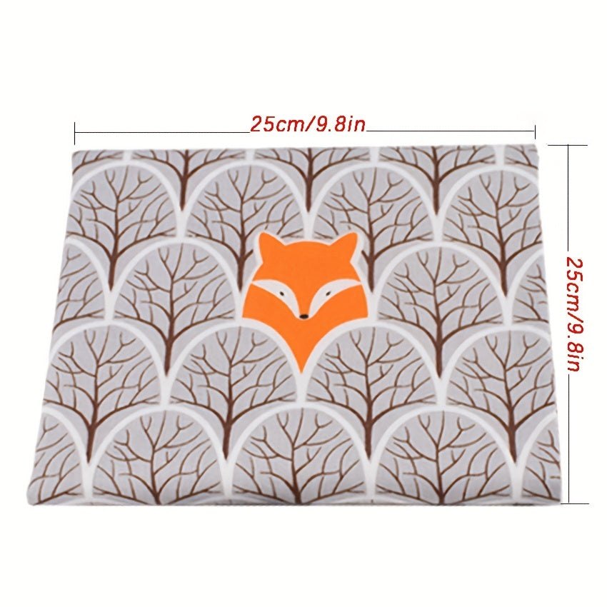 8pcs Floral Printed Fabric Sewing Quilting Material Handcraft Patchwo