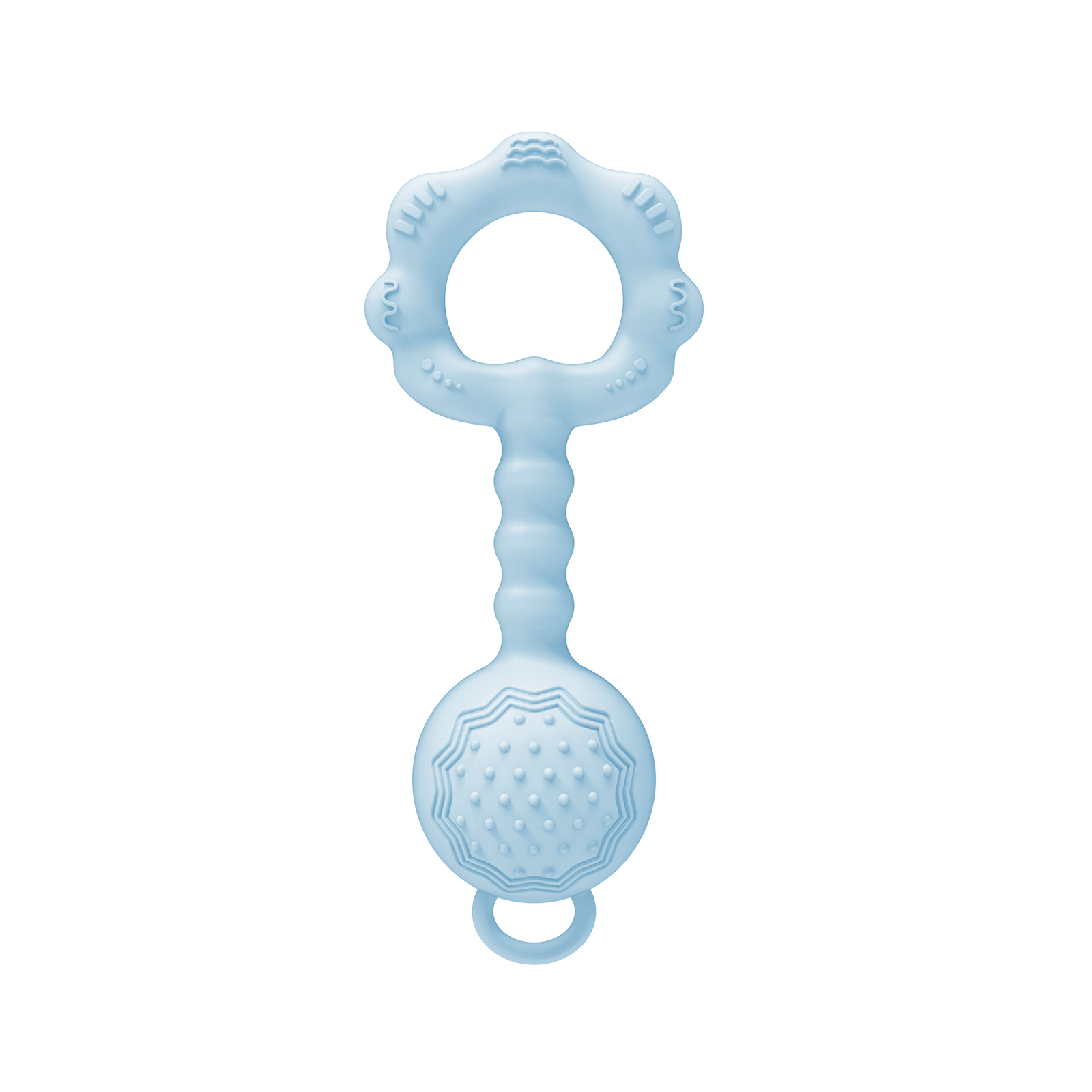 Baby Rattles & Teething Toys for 0-12 Months - Sensory & Gum Massage Essentials