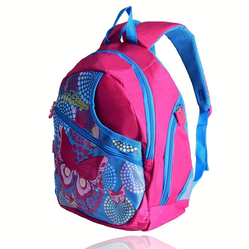 Kids Football Printed Backpack Lightweight Casual Travel Kindergarten School Bag