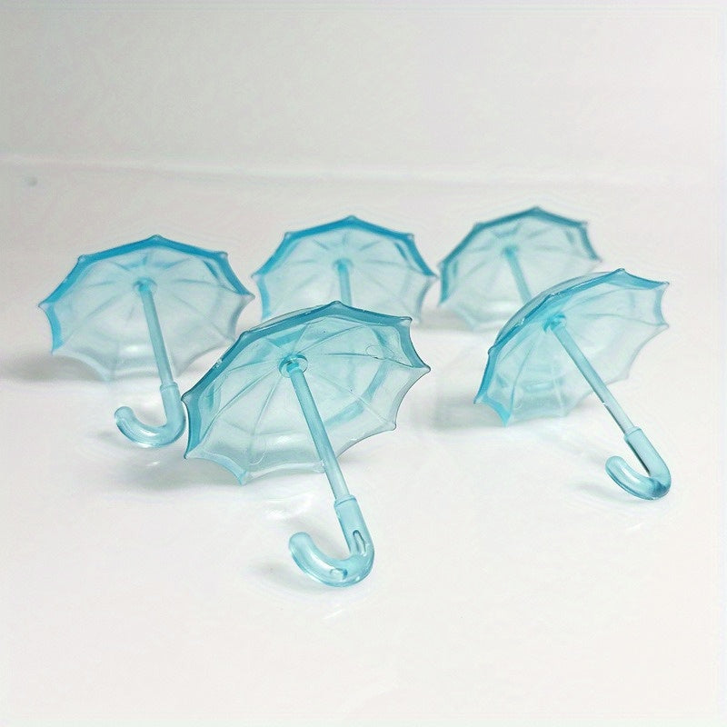 Kids Transparent Plastic Umbrella Model House & Pretend Playhouse