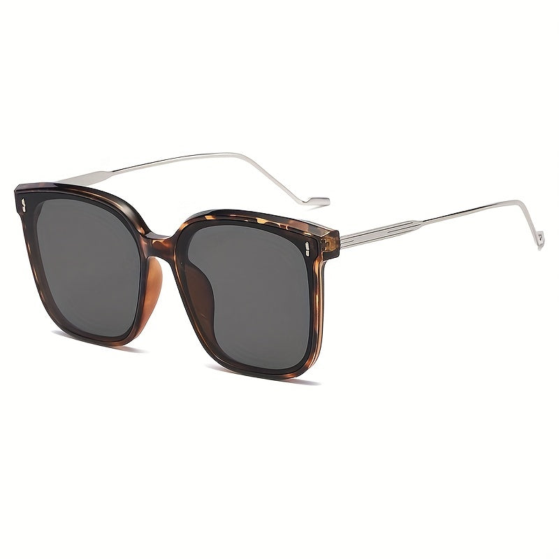 Men Square Frame Sunglasses UV Protection Summer Sunglasses
