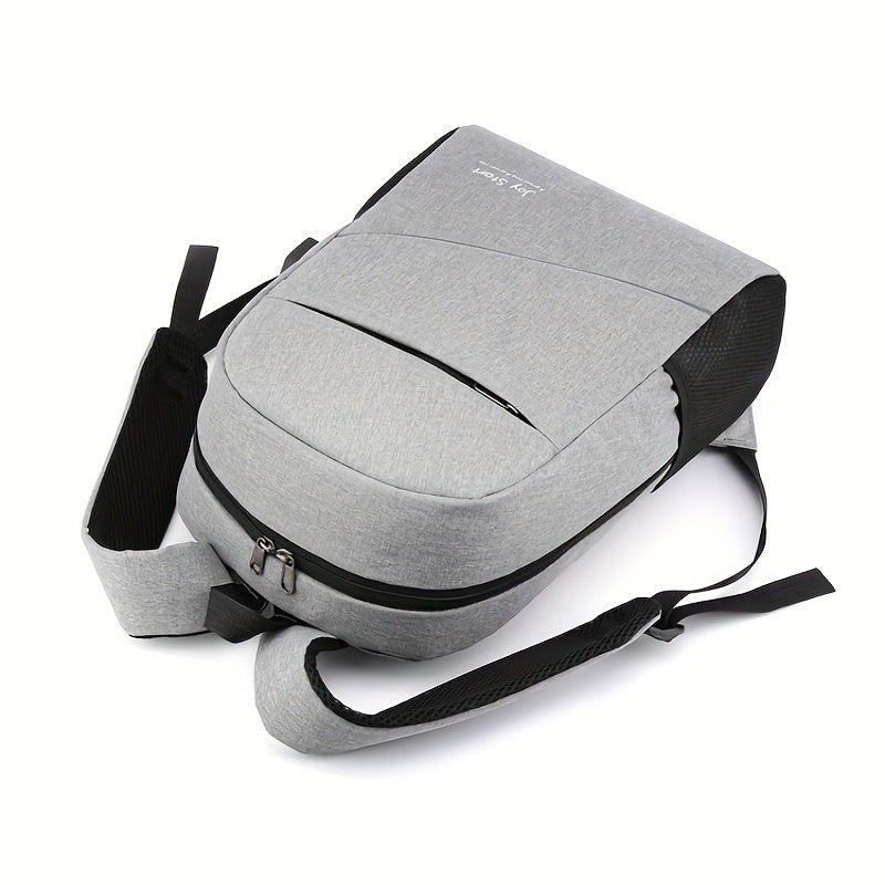 3pc Nylon Backpack Set with Laptop Bookbag Crossbody Bag Clutch Purse