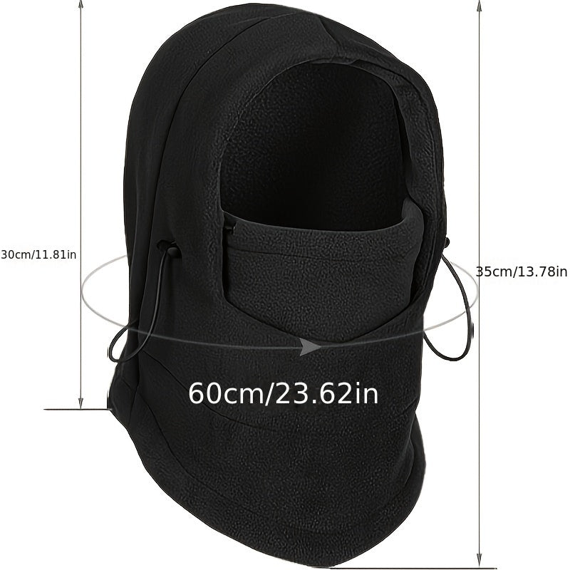 Outdoor Windproof Fleece Warm Balaclavas Hat For Men And Women