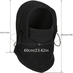Outdoor Windproof Fleece Warm Balaclavas Hat For Men And Women