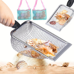 Beach Adventure Kit with Mesh Shovel & Bag