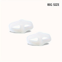 Double Ring Toe Separators Overlapping Toes