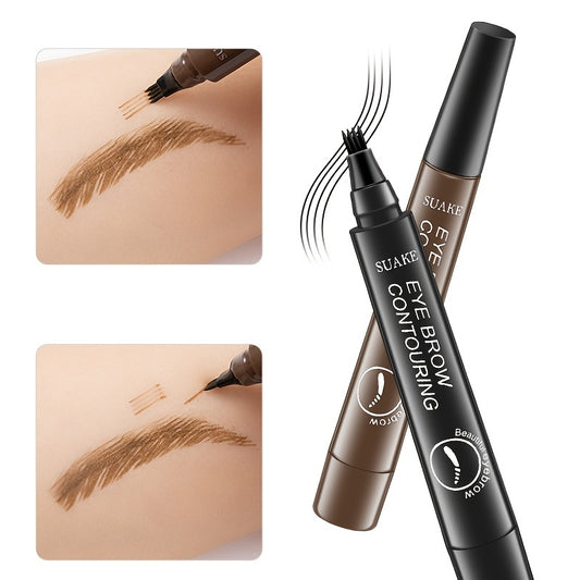 Root Clear 4 Split Eyebrow Pencil Long-lasting Waterproof Sweatproof