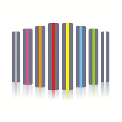 8pcs Dyslexia Help Reading Strips: Highlight Strips, Colored Overlays, Bookmarks