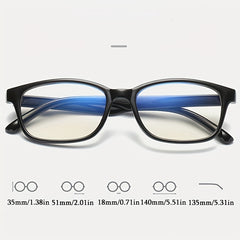 Anti Light Glasses For Students Gradient Reading Spectacles Frame
