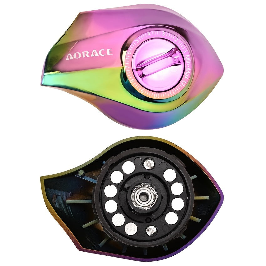 Multicolor 7 2 1 Speed Ratio Baitcasting Reel Stainless Steel Fishing Reel