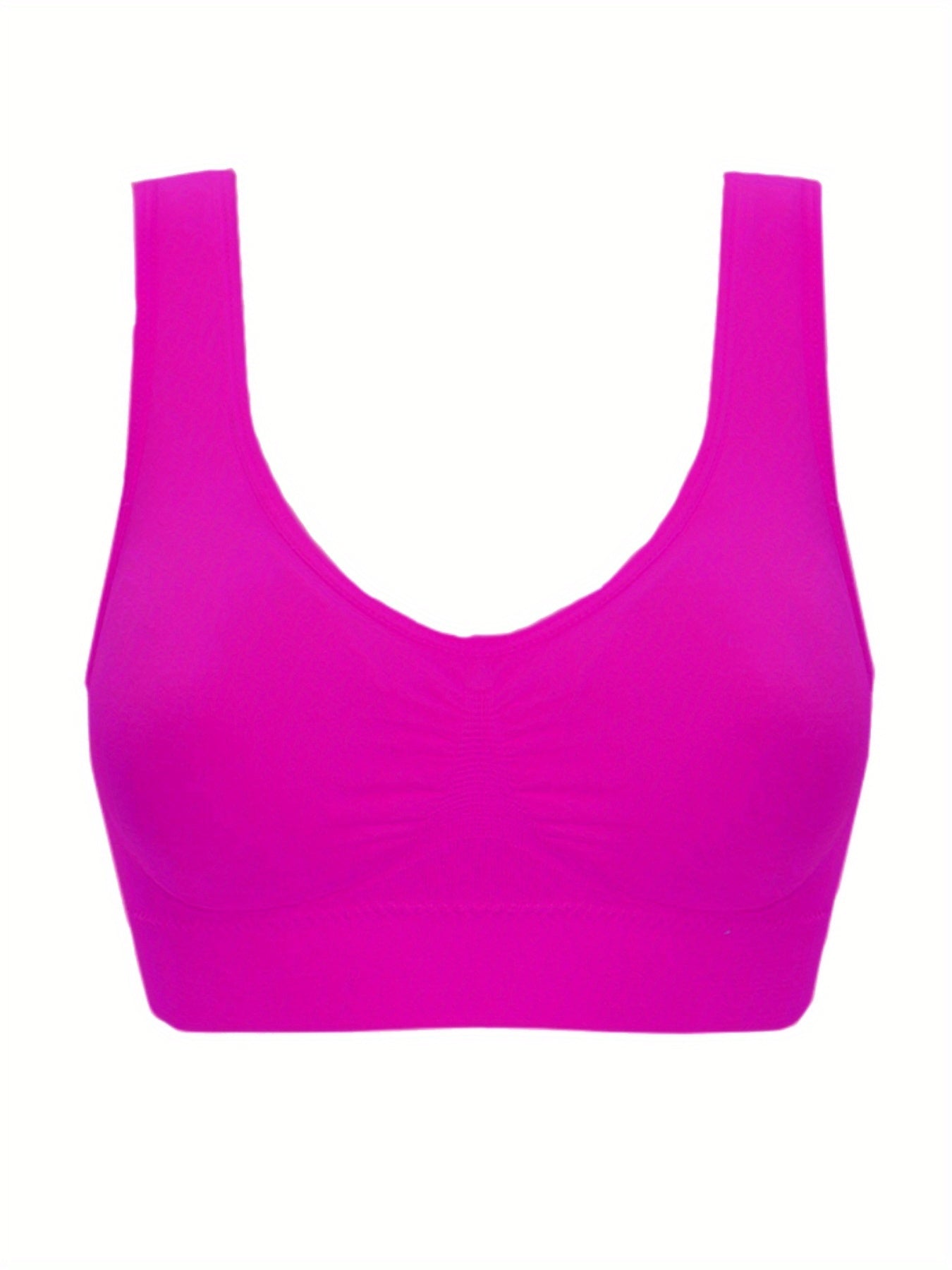  Seamless Bra Women's Full Coverage Adjustable Bralette