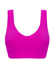  Seamless Bra Women's Full Coverage Adjustable Bralette