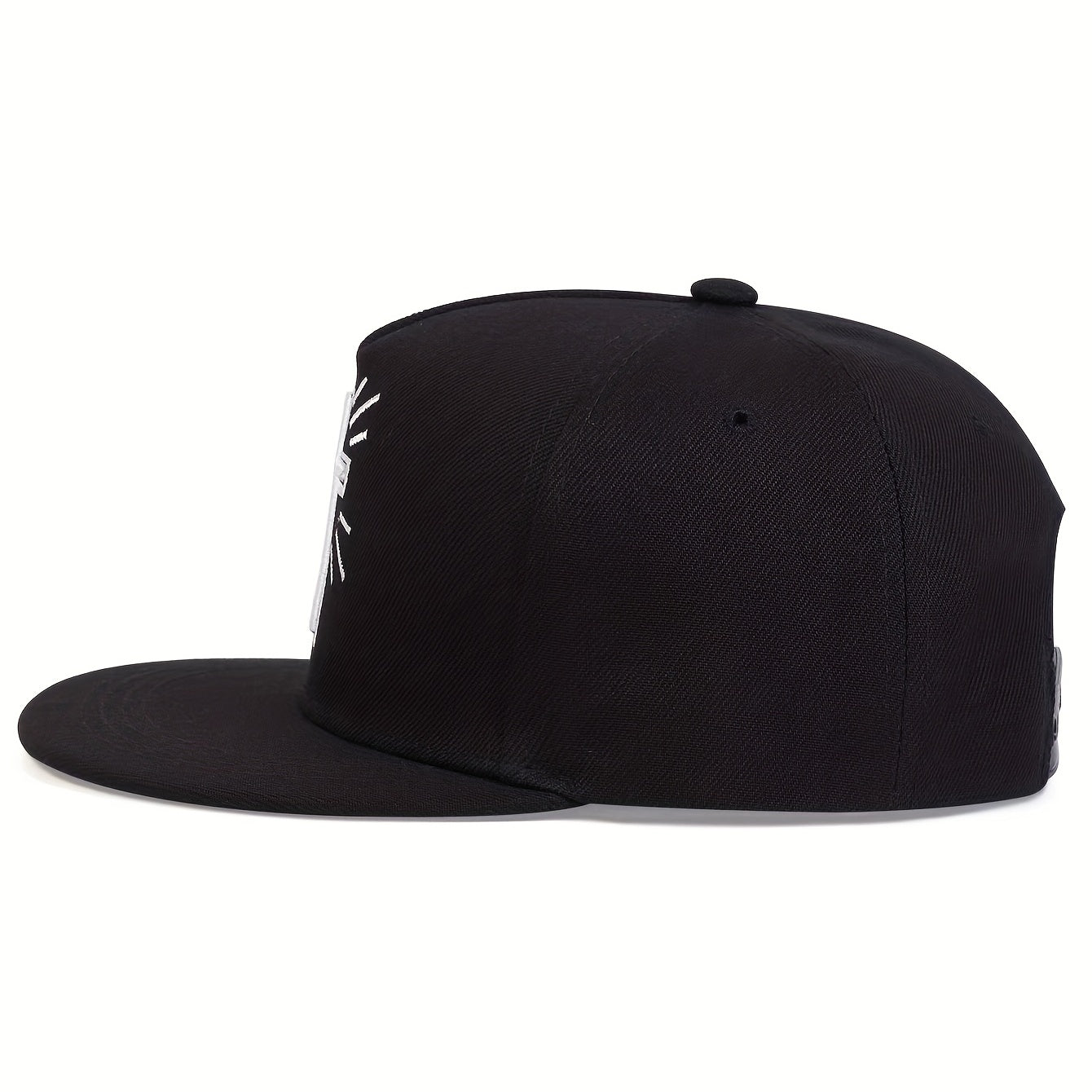 Cross Embroidery Snapback Hat Hip Hop Baseball Cap