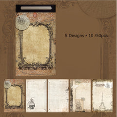 Double Sided Tear Off Paper Notebook Rhodes Notes Series Retro Journal