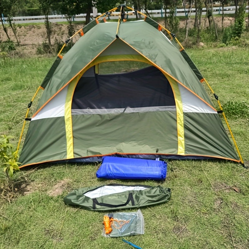 Waterproof Tent with Sun Protection for Outdoor Adventures