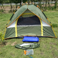 Waterproof Tent with Sun Protection for Outdoor Adventures