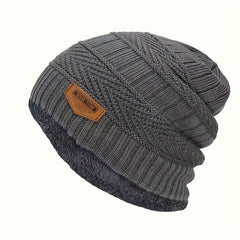 Unisex Winter Fleece Beanie Hat Thick Breathable Hat