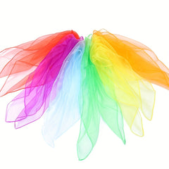 Chiffon Nylon Scarf Handkerchief for Performance Dancing