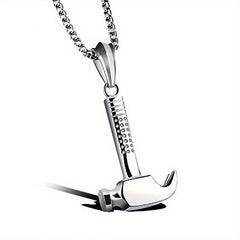 Men's Maple Leaf Pendant Necklace Long Ladies Sweater Chain