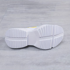 Breathable Soft Sole Flying Woven Shoes Shock Absorption Slip On Running Shoes