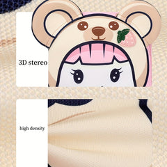 Cartoon Backpack Lightweight Schoolbag For Boys Girls Aged 3-6