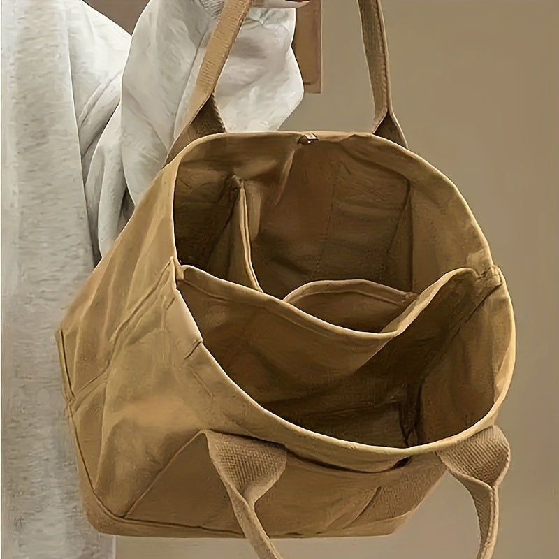 Women's Canvas Satchel Bag Lightweight Handbag For Work