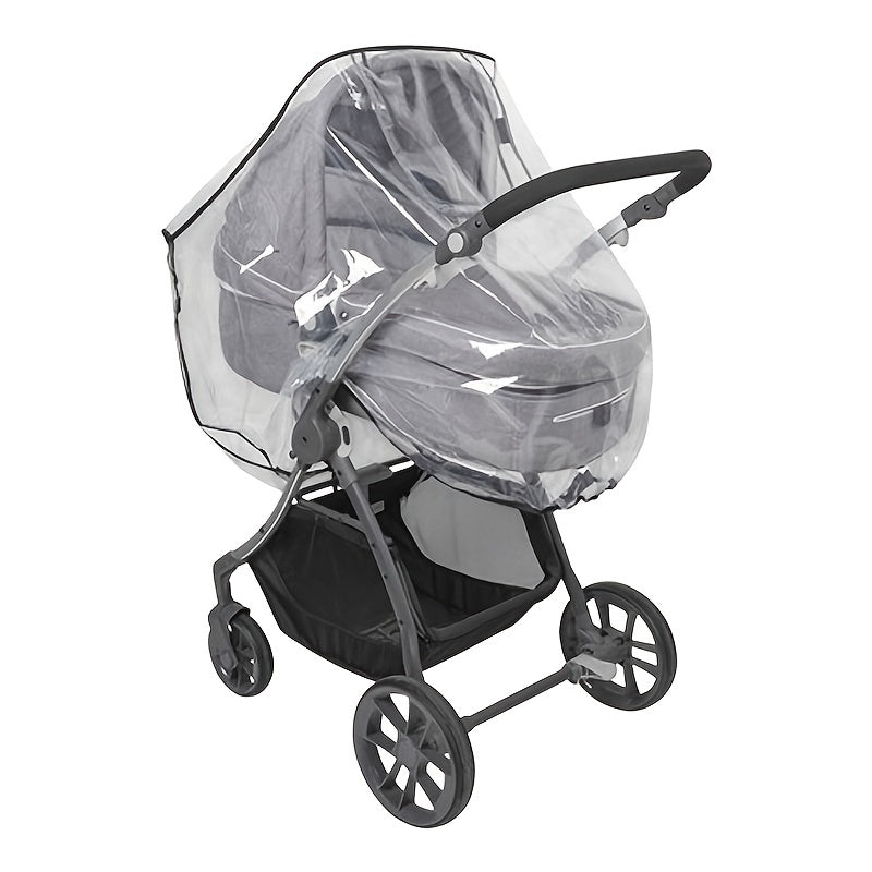 Universal Stroller Rain Cover Waterproof Windproof Dustproof & Snow Proof