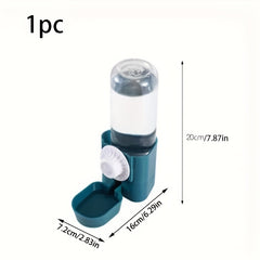 Pet Automatic Water Dispenser Rabbit Water Bowl Hanging Bunny Water Dispenser