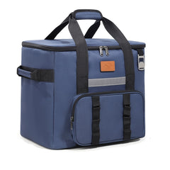 40L Insulated Picnic Bag Large Capacity Outdoor Cooler Durable Oxford Fabric